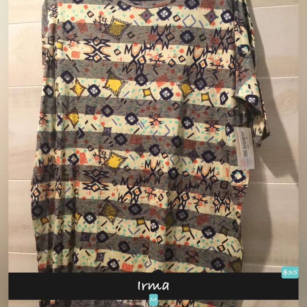 NWT LuLaRoe Irma Tunic M